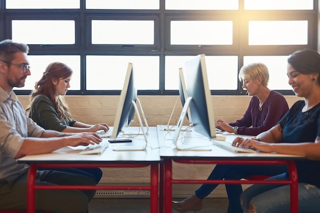 Mobile app development workspace